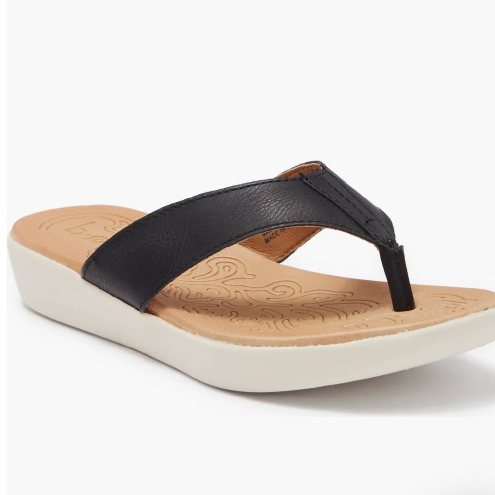 NWT BOC by BORN Aimee Hangar Lightweight Sandal Black Size 8